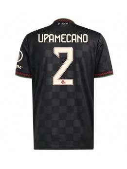 Billige Bayern Munich Dayot Upamecano #2 Tredjedrakt 2025-26 Kortermet